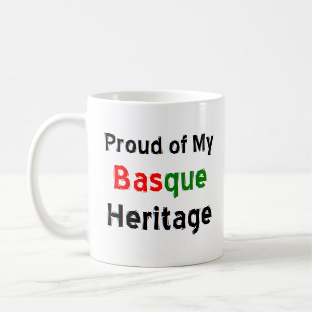 tasse à café du patrimoine basque (Gauche)