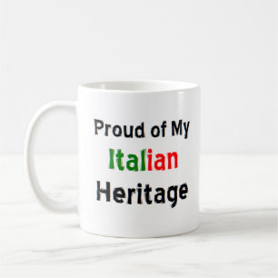 tasse à café du patrimoine italien