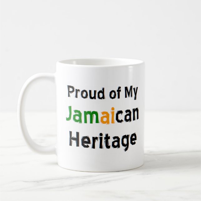 tasse à café du patrimoine jamaïcain (Gauche)