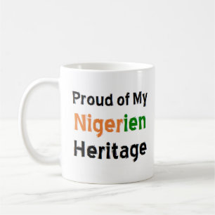 tasse à café du patrimoine nigerien