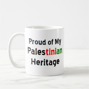 tasse à café du patrimoine palestinien