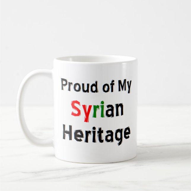 tasse à café du patrimoine syrien (Gauche)