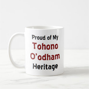 tasse à café du patrimoine tohono o'odham