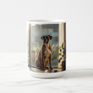 Tasse à café élégante Boxer