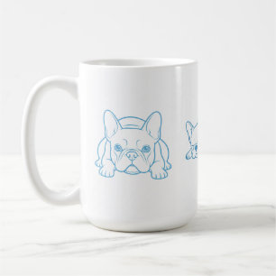 Tasse à café en ligne artistique minimaliste de Bo