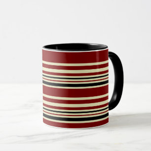 Tasse à café en marbre noir et or tendance