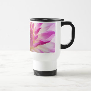 Tasse à café Fleur de Dahlia rose blanc cadeaux