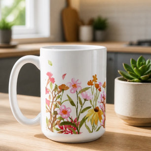 Tasse à café Fleur sauvage