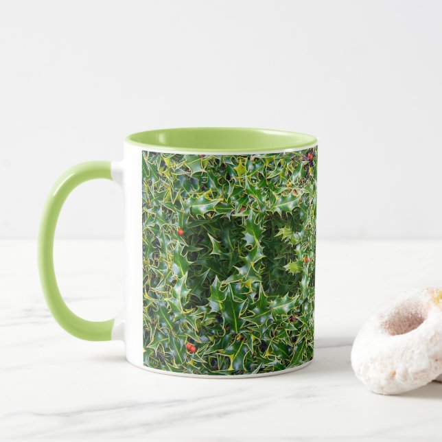 Tasse à café Funky Prickly Peace Holly (Avec donut)