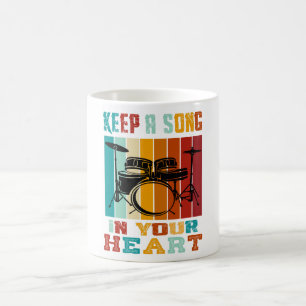 Tasse à café « Gardez une chanson dans votre cœur