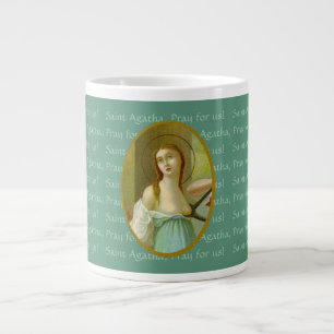 Tasse à café géante de 20 oz St. Agatha (M 003) #1