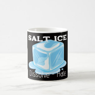 Tasse à café glacé salé