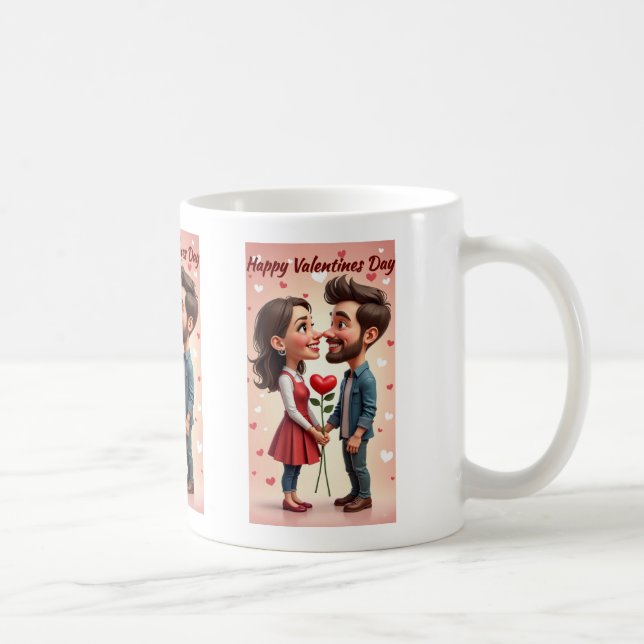 tasse à café Heureuse Sainte-Valentin (Droite)