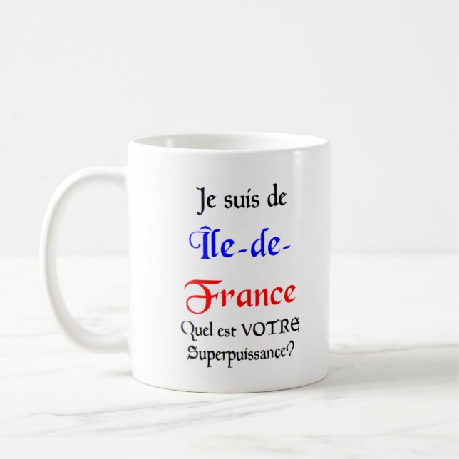 tasse à café ile de france (Gauche)