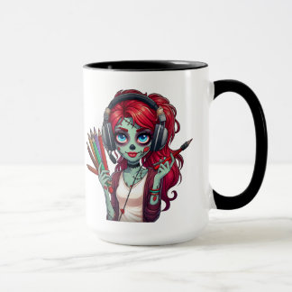 Tasse à café | J'aime mon Akashic | Zombie Elodie