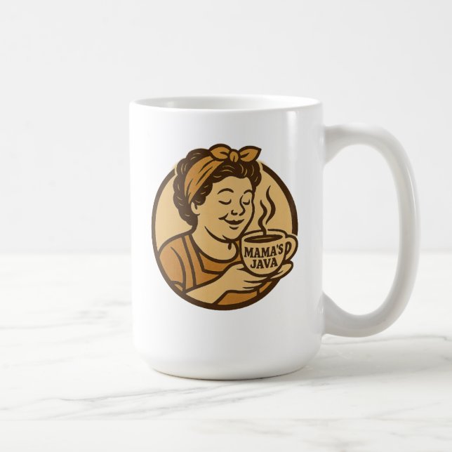 Tasse à café Java de Maman (Droite)