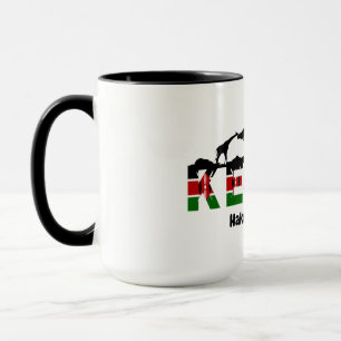 Tasse à café Kenya Hakuna Matata : Décoration afri
