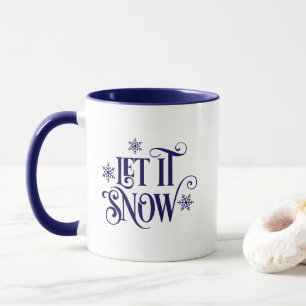 Tasse à café Let it Snow