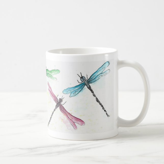Tasse à café libellule (Droite)