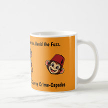 Tasse à café Macaque Kaki