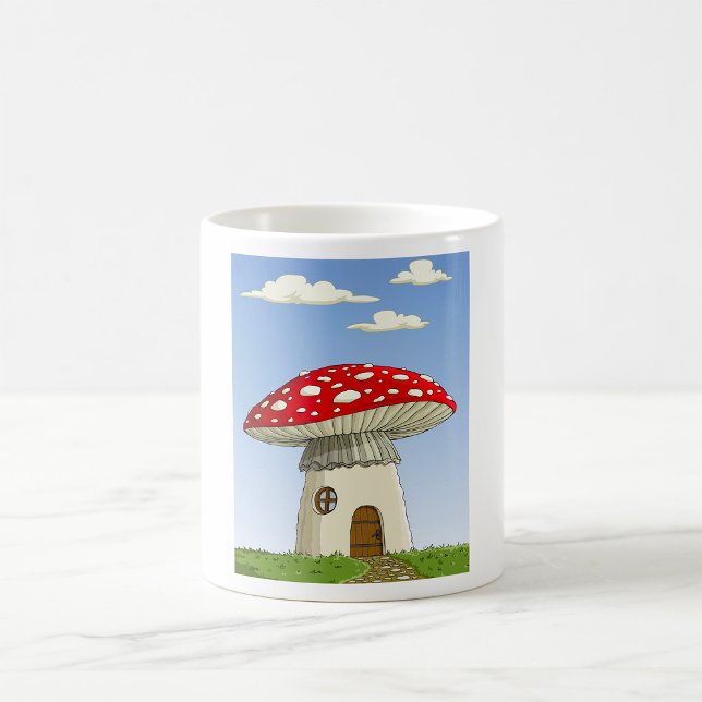 Tasse à café Maison Champignon (Créateur téléchargé)