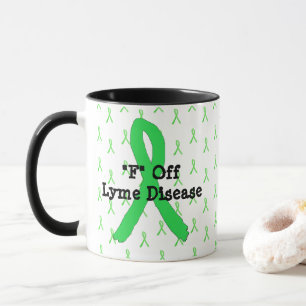 Tasse à café Maladie de Lyme F Off