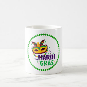 Tasse à café Mardi Gras