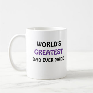 Tasse à café Meilleur Papa du Monde 