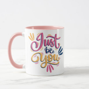 Tasse à café moderne Sois toi-même