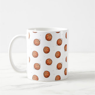 Tasse à café motif basket-ball