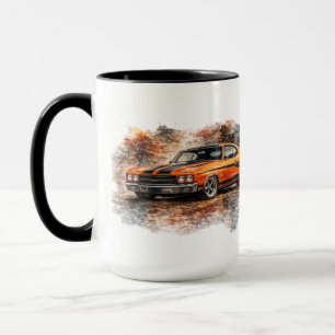 Tasse à café Muscle Car Américaine Vintage