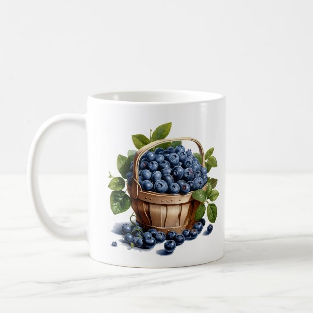 Tasse à café Myrtilles (Gauche)