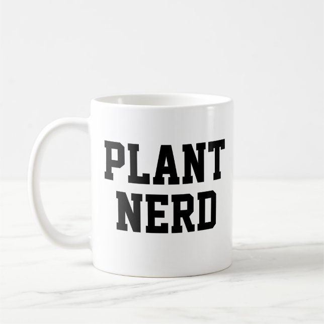 Tasse à café nerd plante (Gauche)