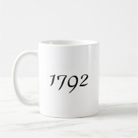 Tasse à café noir et blanc amateur de Bourbon