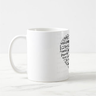 Tasse à café nuage monde mère - Beau, attentionné,