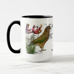 Tasse à café Oiseau Natif de Nouvelle-Zélande