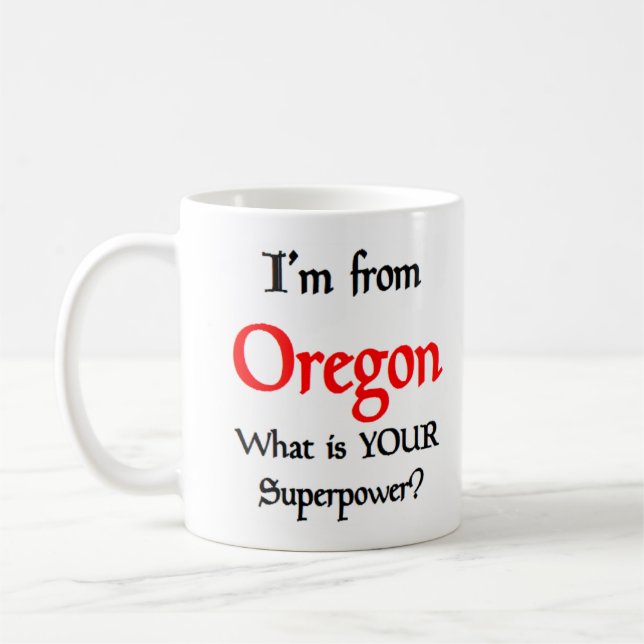 tasse à café oregon (Gauche)