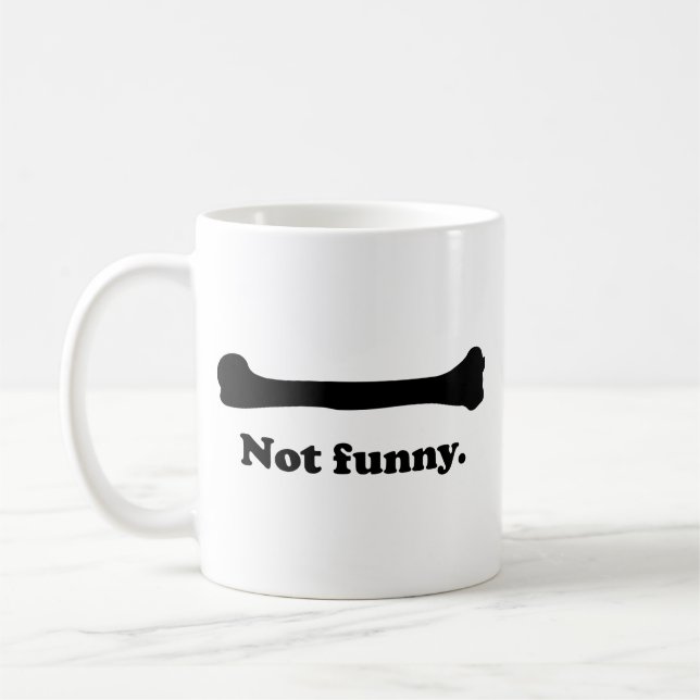 Tasse à café pas drôle (Gauche)