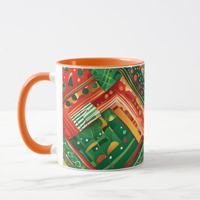 tasse à café patchwork fiesta (Gauche)