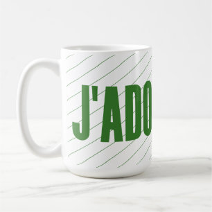 Tasse à café personnalisée au nom minimaliste