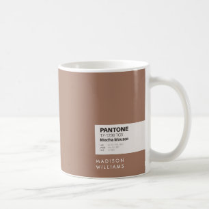 Tasse à café personnalisée au nom minimaliste