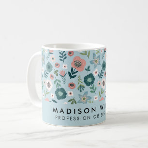 Tasse à café personnalisée avec nom personnalisé m