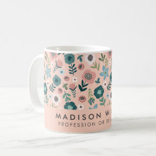 Tasse à café personnalisée avec nom personnalisé m