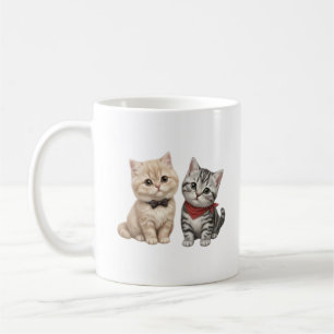 Tasse à café pour amateur de chats mignons