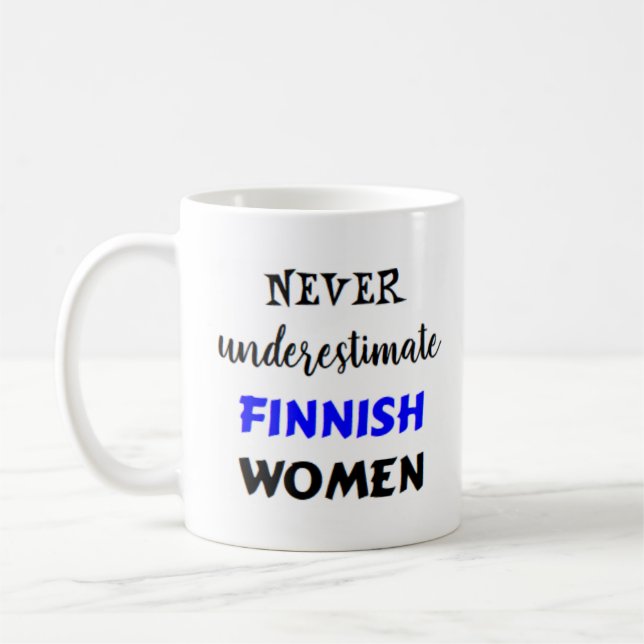 tasse à café pour femmes finlandaises (Gauche)
