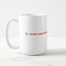 Tasse à café pour maman de chien – Je travaille du