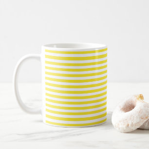 Tasse à café rayée