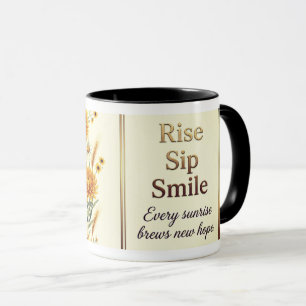 Tasse à café Récolte Tournesol Doré