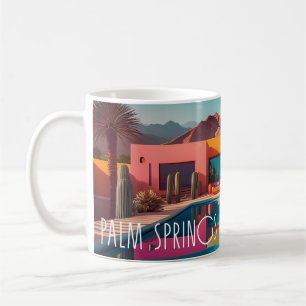 Tasse à café Rétro Oasis – Palm Springs