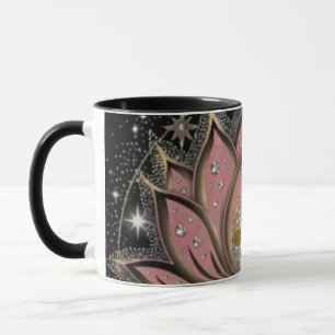 Tasse à café Rose Lotus Rose Spirituelle